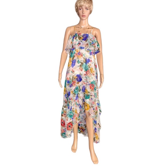 Milly Dresses & Skirts - Milly ~ Women’s Medium ~ Multi-Colors ~ Floral ~ Maxi ~ Asymmetrical ~ Dress
